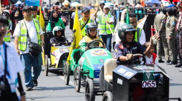 Ribuan Warga Padati Festival Asia Afrika, Bandung Semakin Mendunia