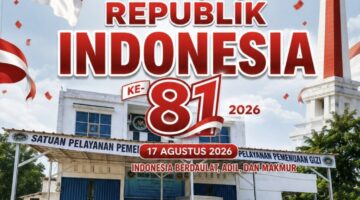 SPPG Meranjat I Ucapkan Selamat HUT ke-81 Republik Indonesia dan HUT Kabupaten Ogan Ilir
