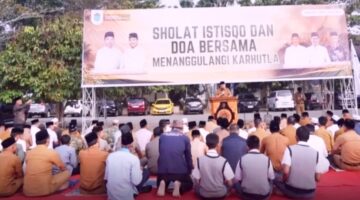 Kemarau dan Ancaman Karhutla, Bupati Ajak Masyarakat Ogan Ilir Gelar Salat Istisqa