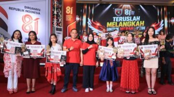 Mayjen Krido Pramono Rayakan HUT ke-81 RI Lewat Panggung Musik “Teruslah Melangkah untuk Merah Putih”